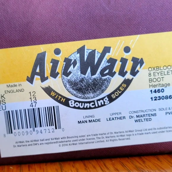 Made in England Doc Marten boots - Picture 5 of 6